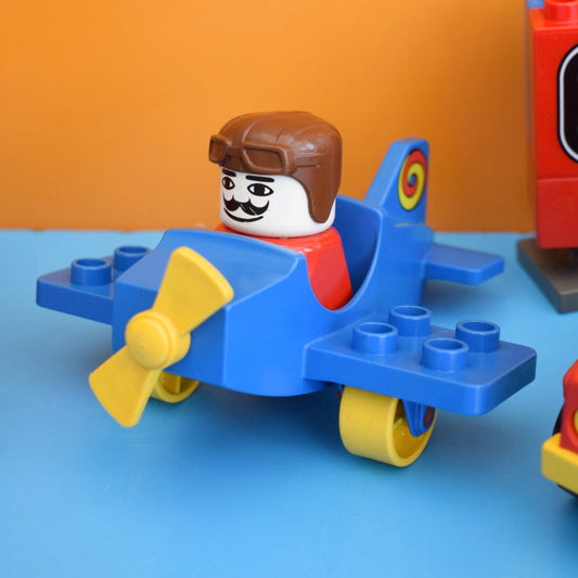 Vintage 1990s Duplo Vehicles - Various - Early Figures