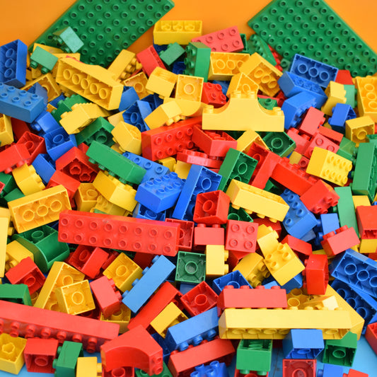 Vintage 1980s/ 90s Duplo Blocks- Mixed - Huge Lot by Pineapple Retro