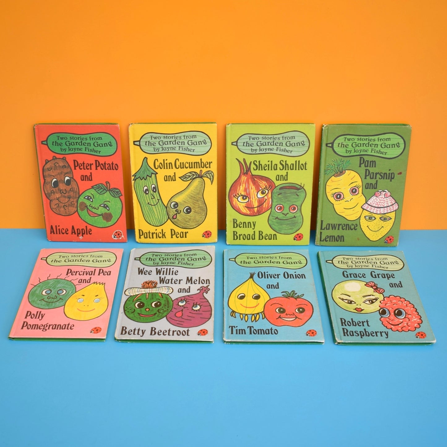 Vintage 1980s Ladybird Books - Garden Gang - Various