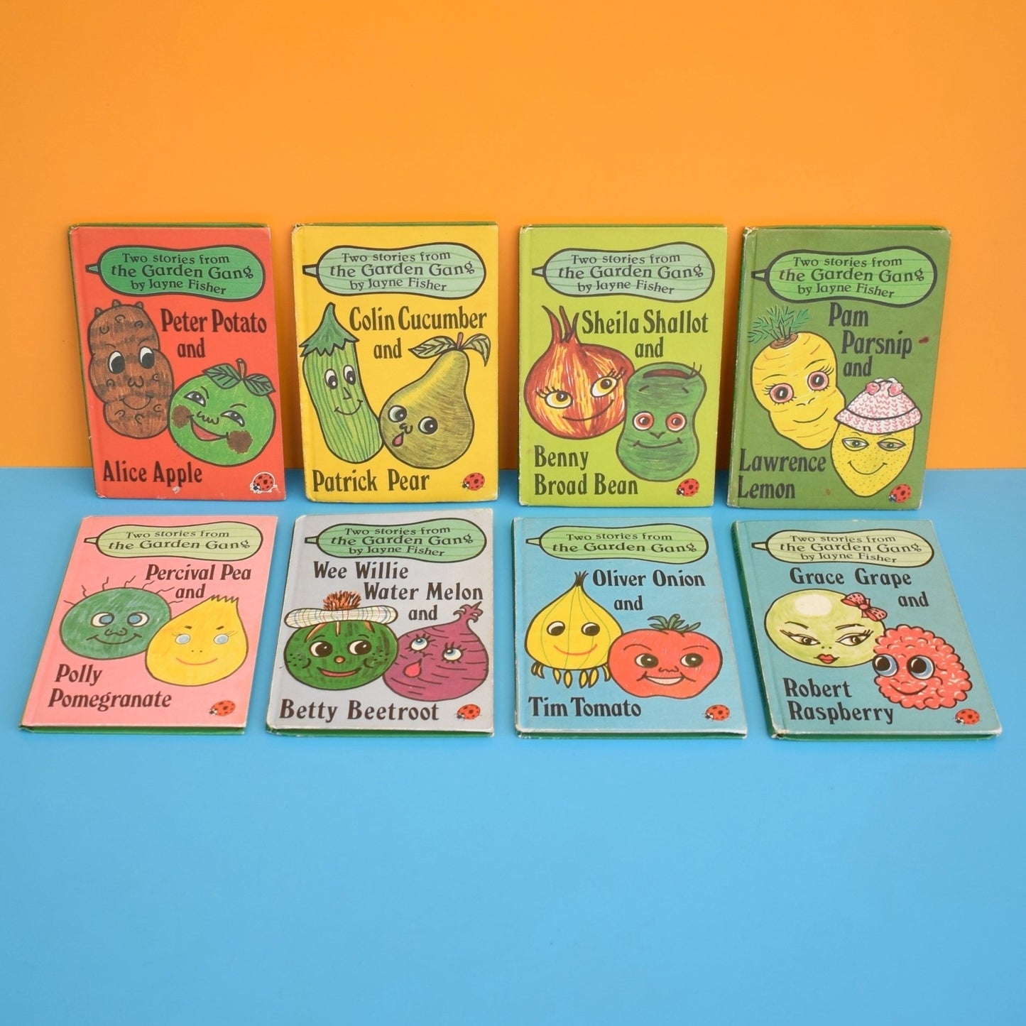Vintage 1980s Ladybird Books - Garden Gang - Various