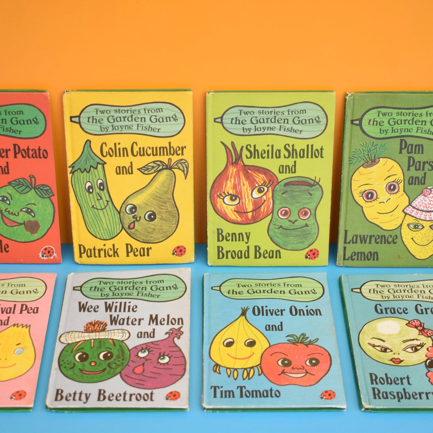 Vintage 1980s Ladybird Books - Garden Gang - Various