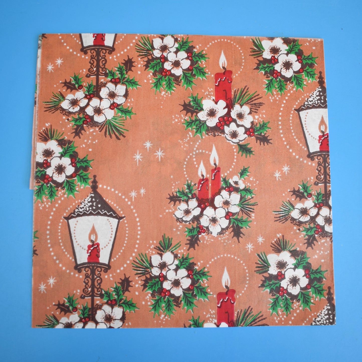 Vintage 1970s Christmas Wrapping Paper - More Mixed Sheets