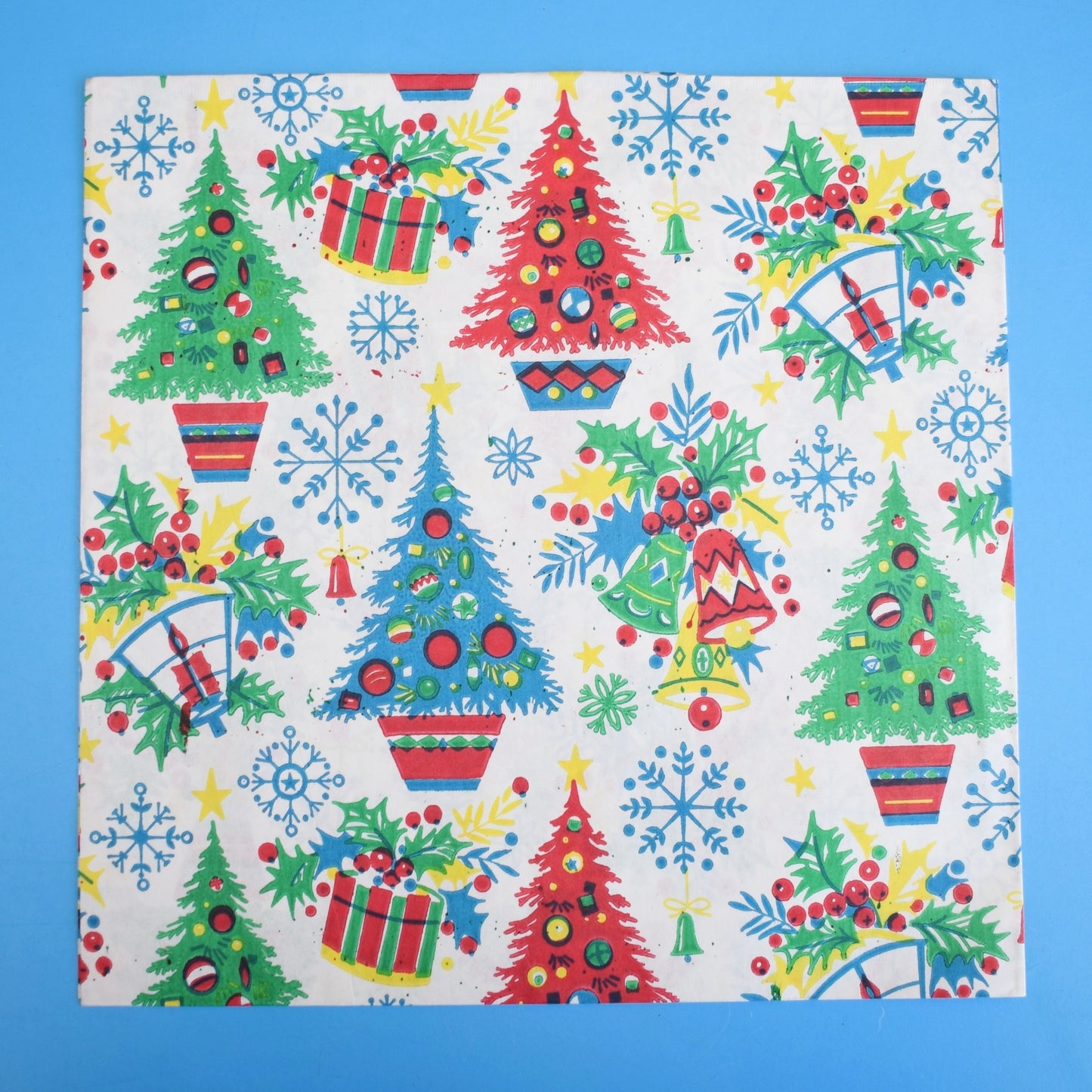 Vintage 1970s Christmas Wrapping Paper - More Mixed Sheets