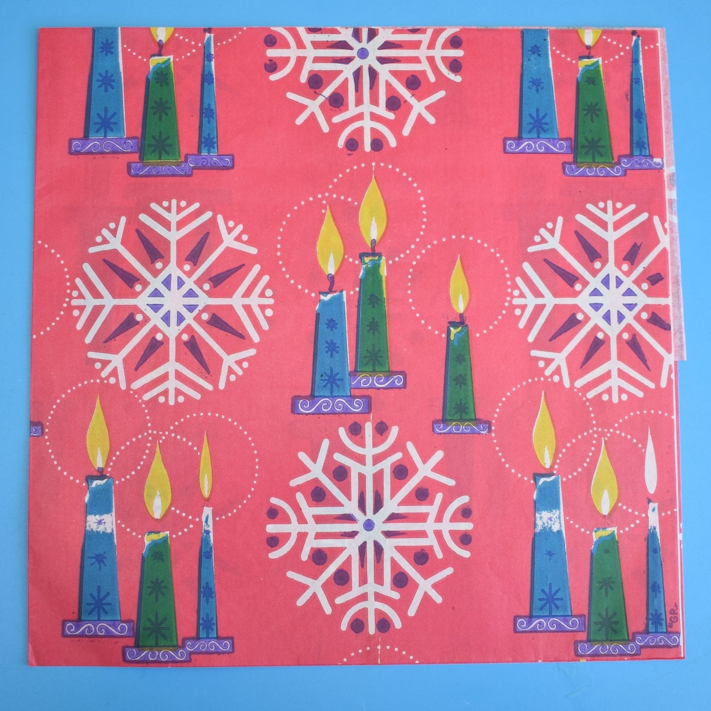 Vintage 1970s Christmas Wrapping Paper - More Mixed Sheets