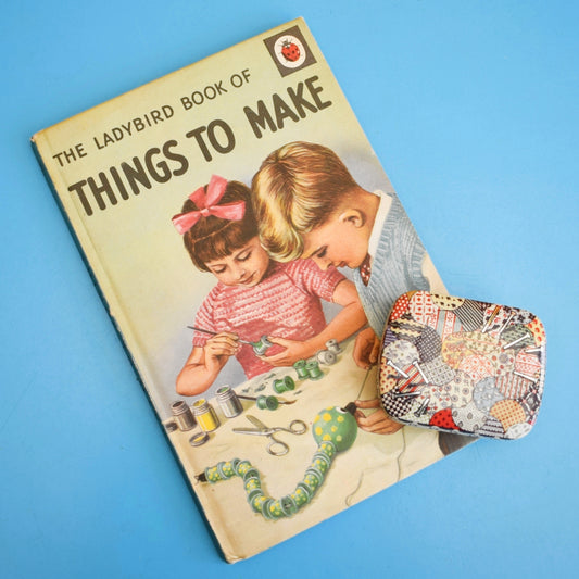 Vintage 1960s Ladybird Book - Things To Make / Dodo Designs Sewing Tin