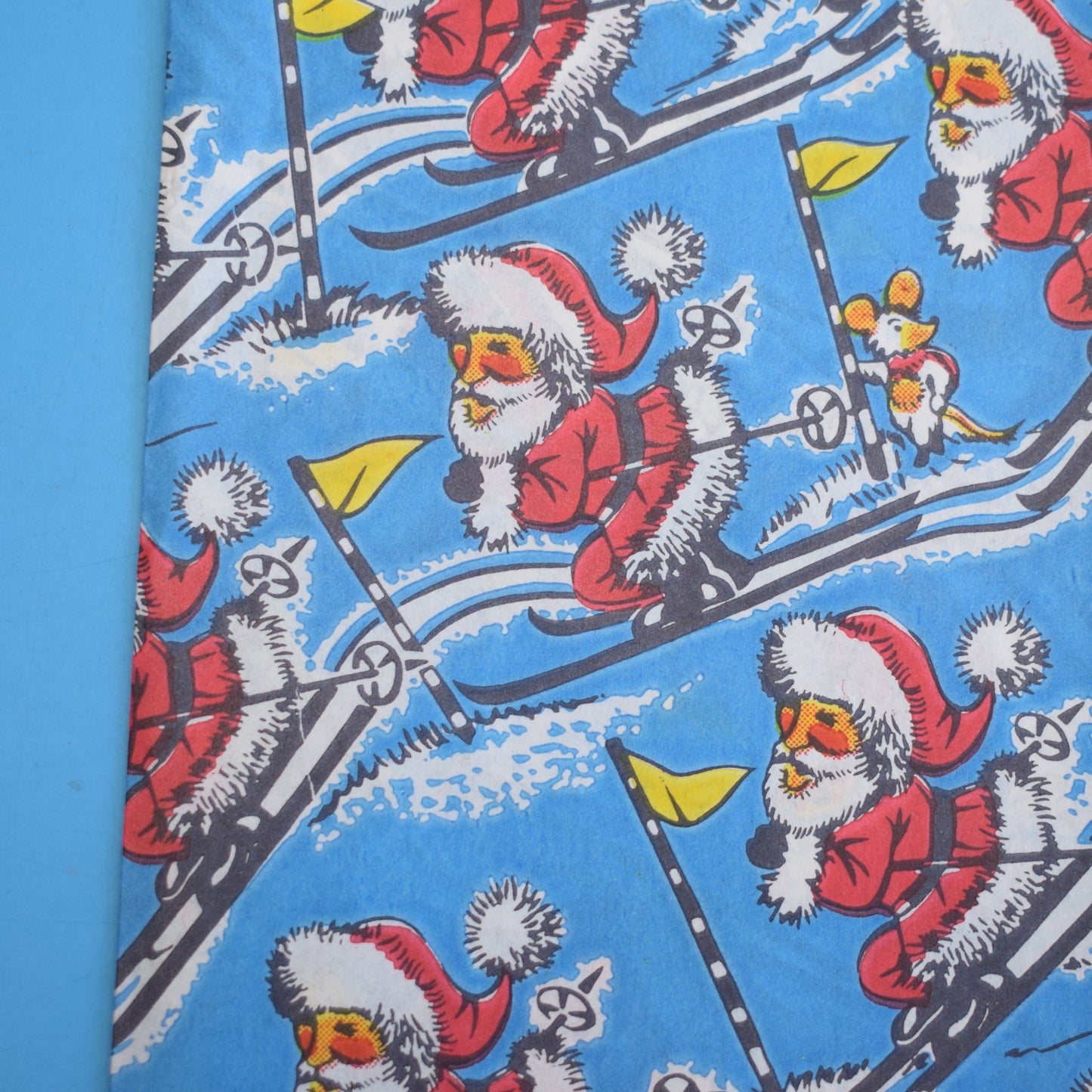 Vintage 1970s Christmas Wrapping Paper - More Mixed Sheets