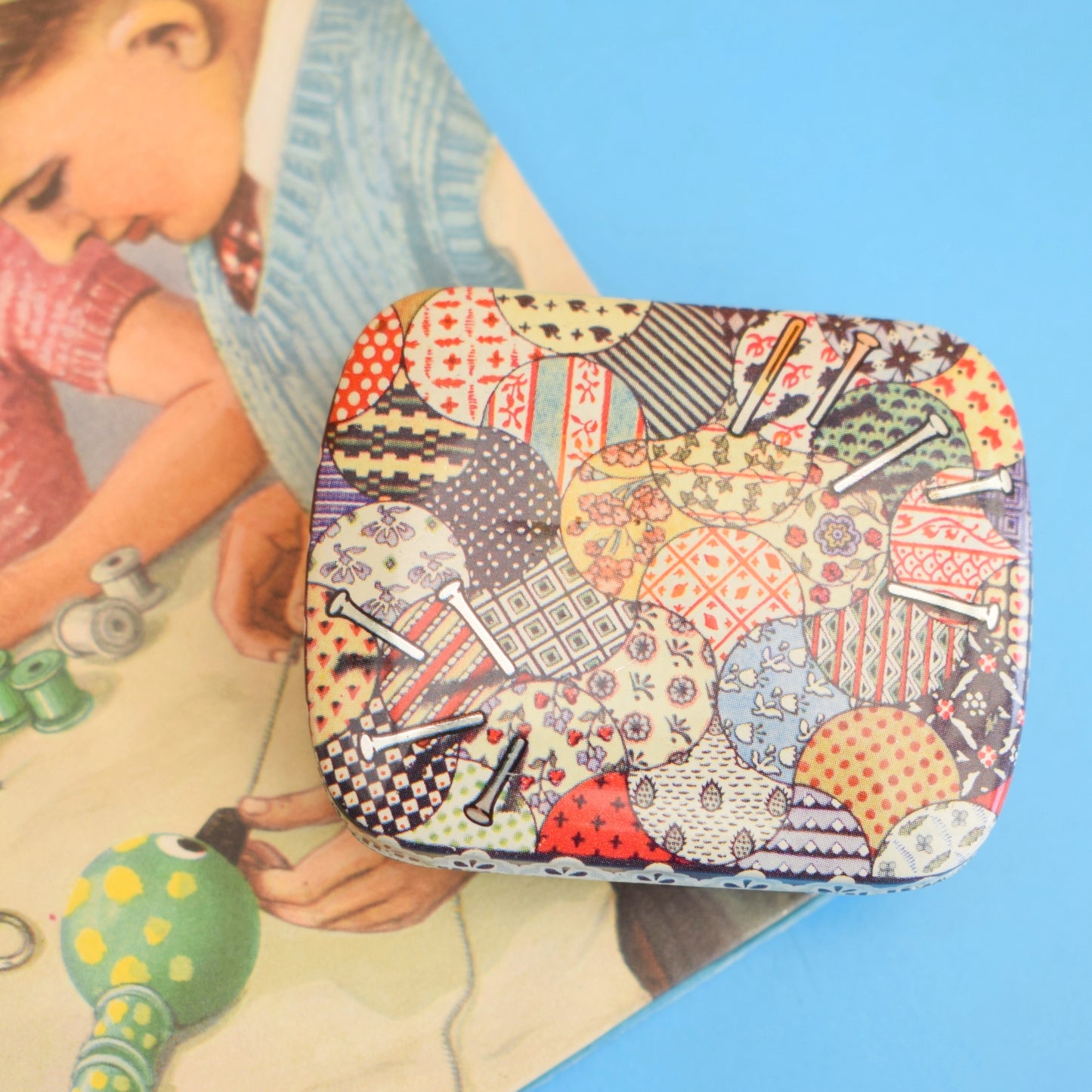 Vintage 1960s Ladybird Book - Things To Make / Dodo Designs Sewing Tin