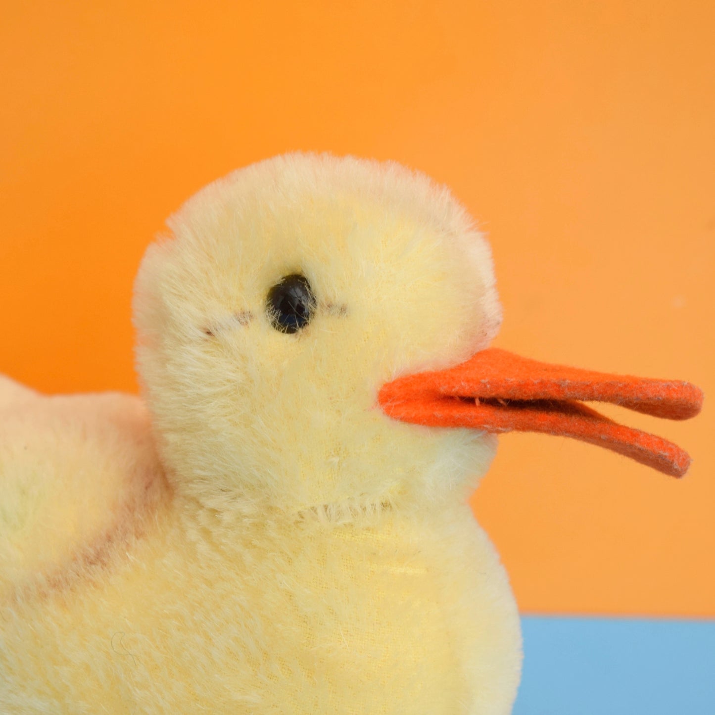 Vintage 1960s Steiff Duckling Mohair Figure