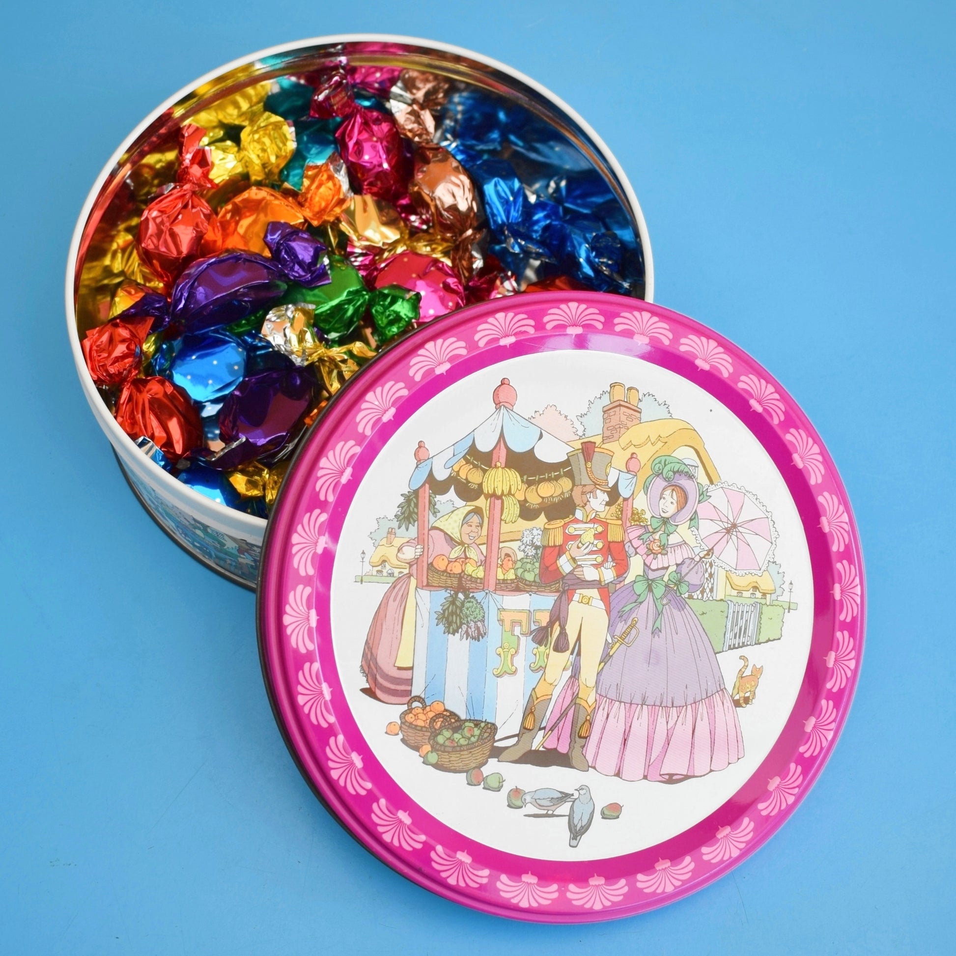 Vintage 1970s Quality Street Tins & New Chocolates - Yummy . by Vintage