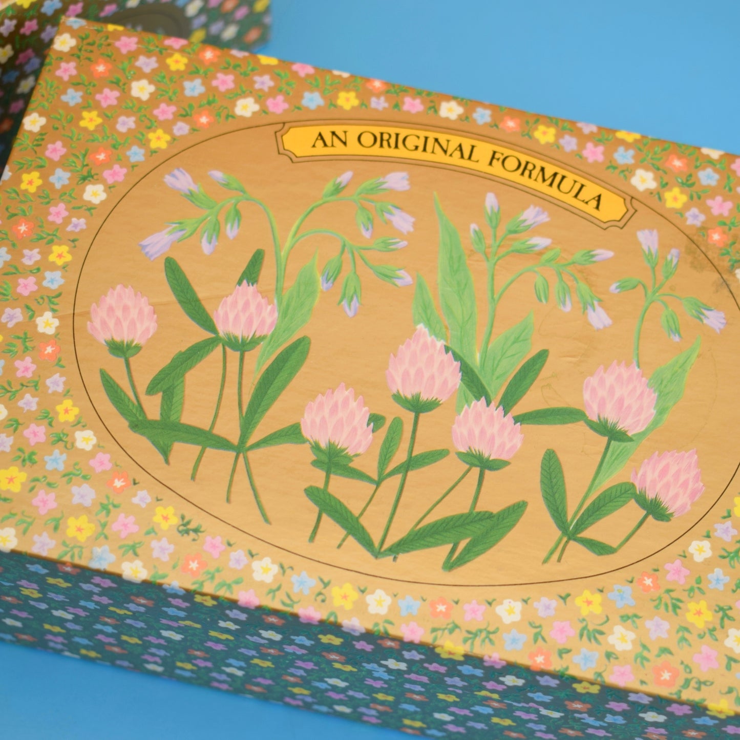 Vintage 1960s Glass Christmas Baubles In Pretty Floral Boxes by Pineapple Retro
