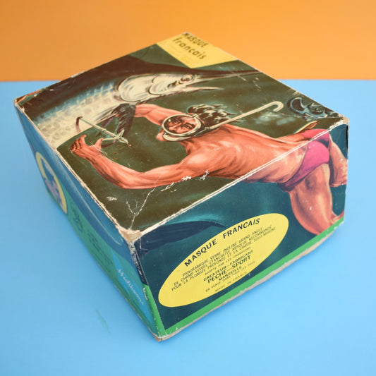 Vintage 1960s Diving Mask- Amazing Boxed