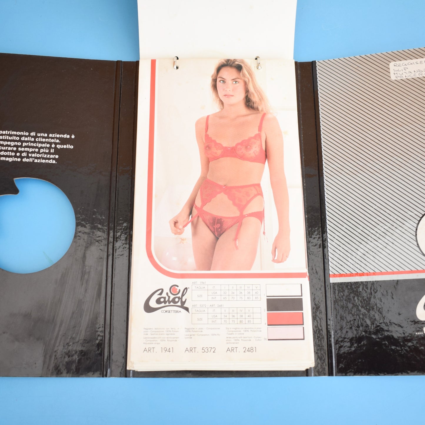 Vintage 1970s Carol Corsetteria Catalogue- Underwear