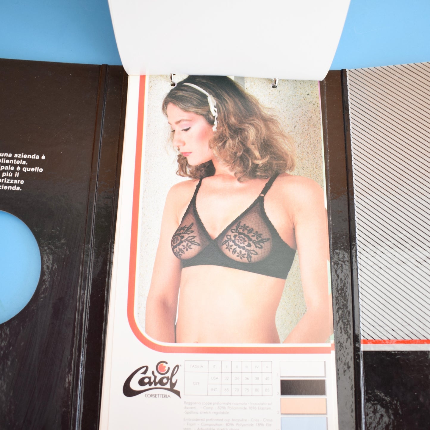 Vintage 1970s Carol Corsetteria Catalogue- Underwear