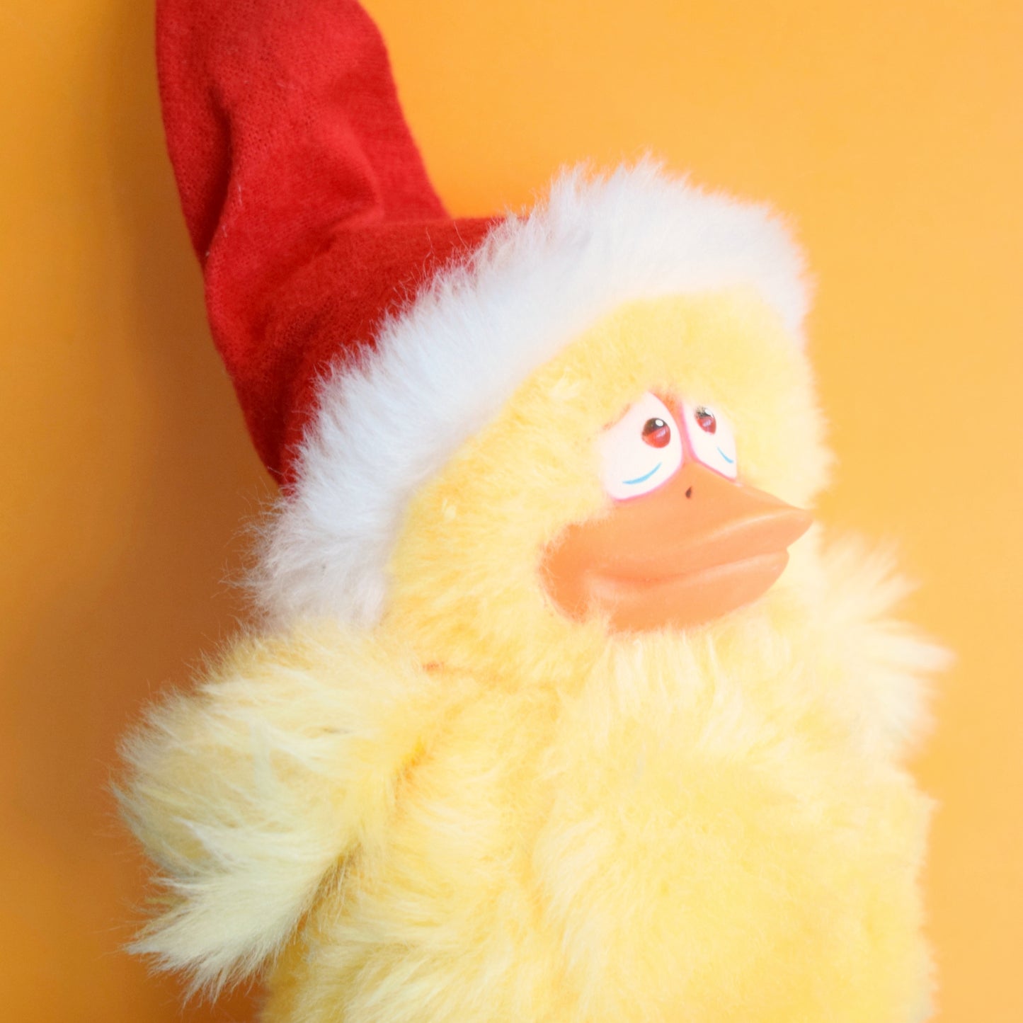 Vintage 1980s Fluffy Bird Toy - Russ Leister Looney Bird