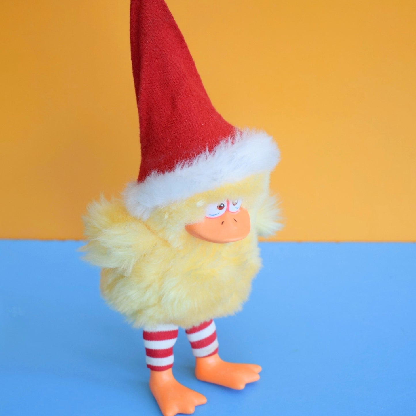 Vintage 1980s Fluffy Bird Toy - Russ Leister Looney Bird