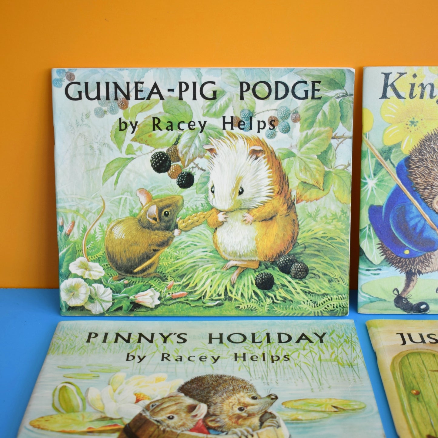 Vintage 1970s Racey Helps Books - Various