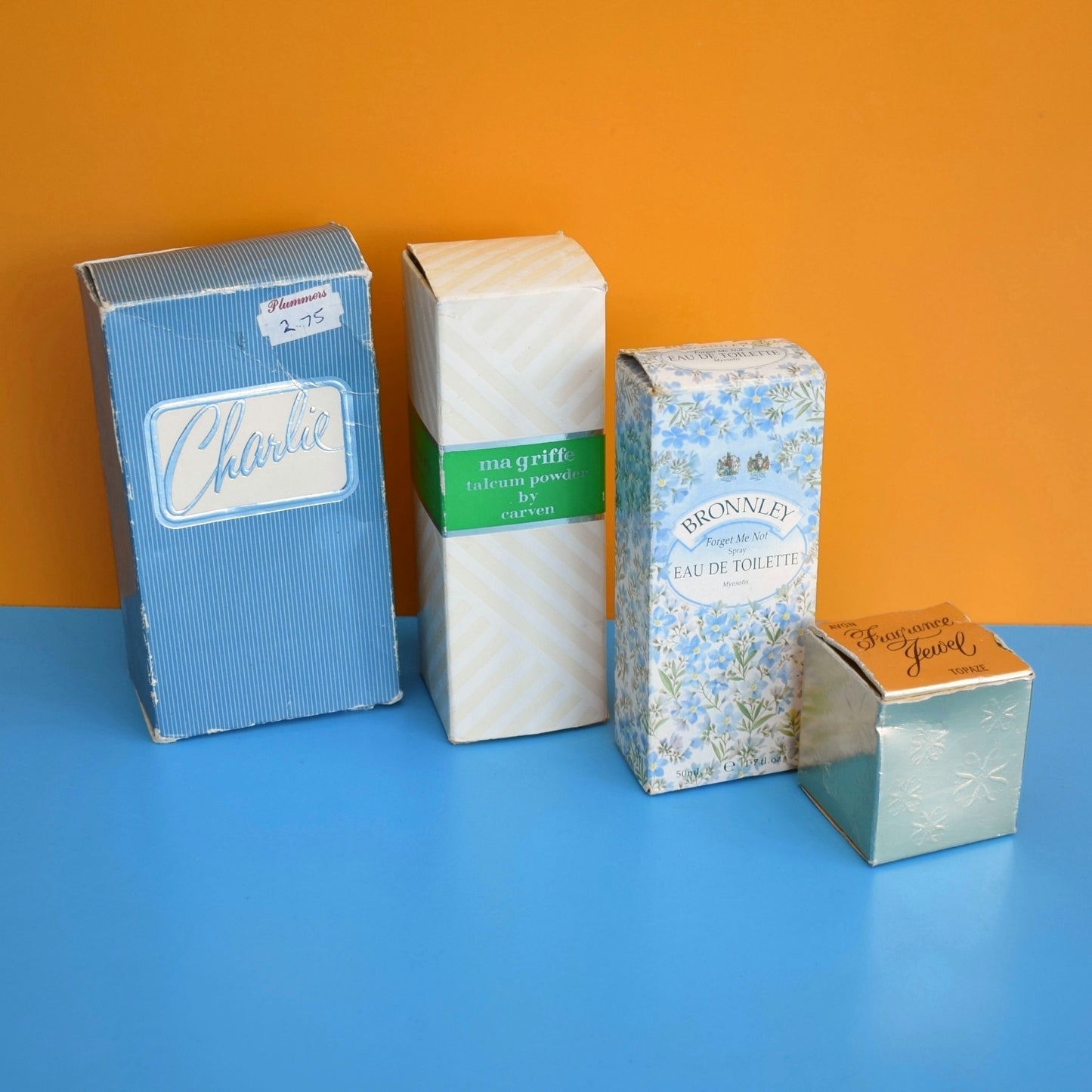 Vintage 1970s Toiletries Avon / Bronnley / Charlie / Carven