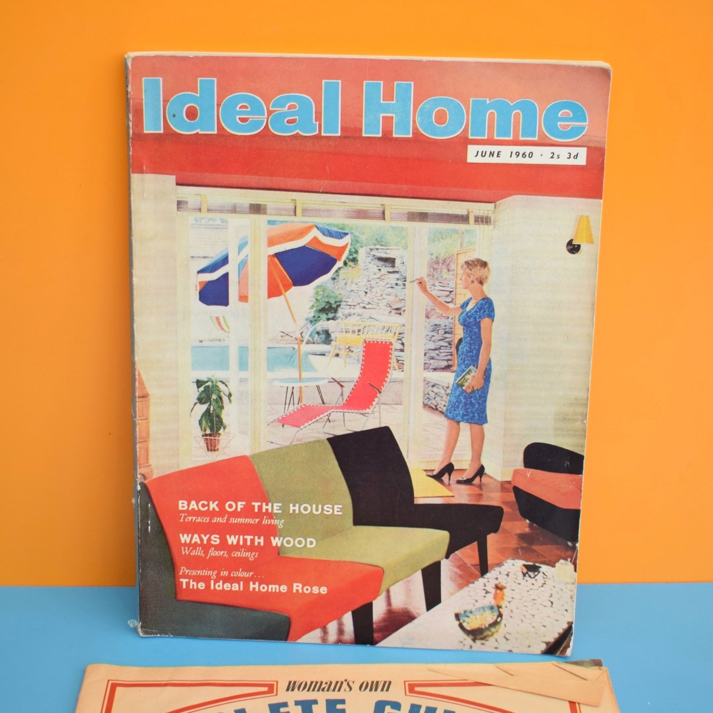 Vintage 1960s Ideal Home / Woman Own Supplement / Magazines by Pineapple Retro