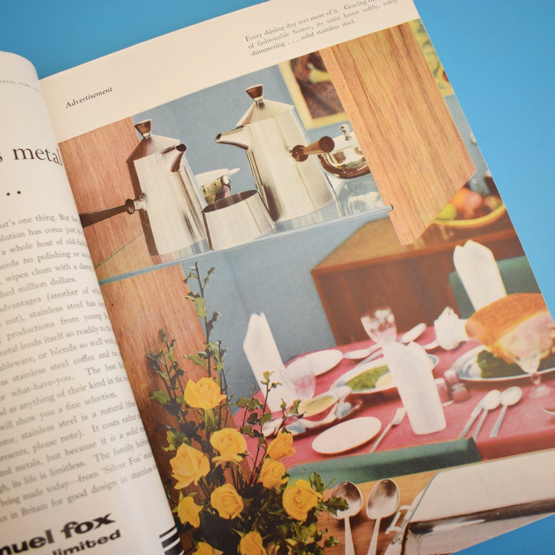 Vintage 1960s Ideal Home / Woman Own Supplement / Magazines by Pineapple Retro