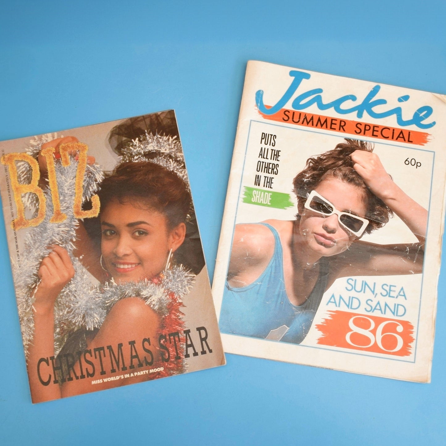 Vintage 1980s Jackie Magazine / Biz - Fashion