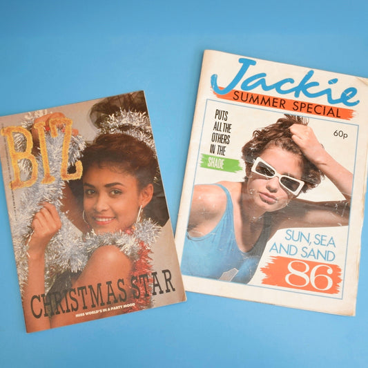 Vintage 1980s Jackie Magazine / Biz - Fashion