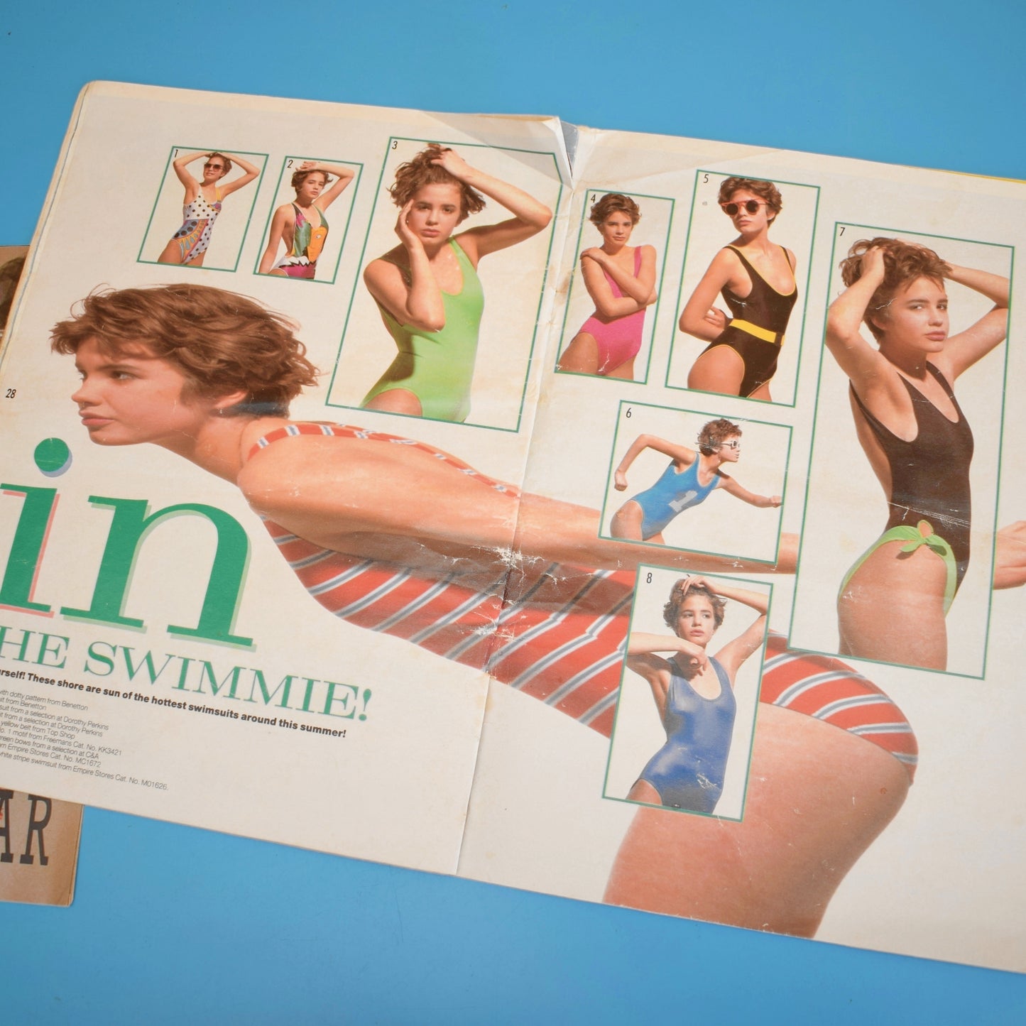 Vintage 1980s Jackie Magazine / Biz - Fashion