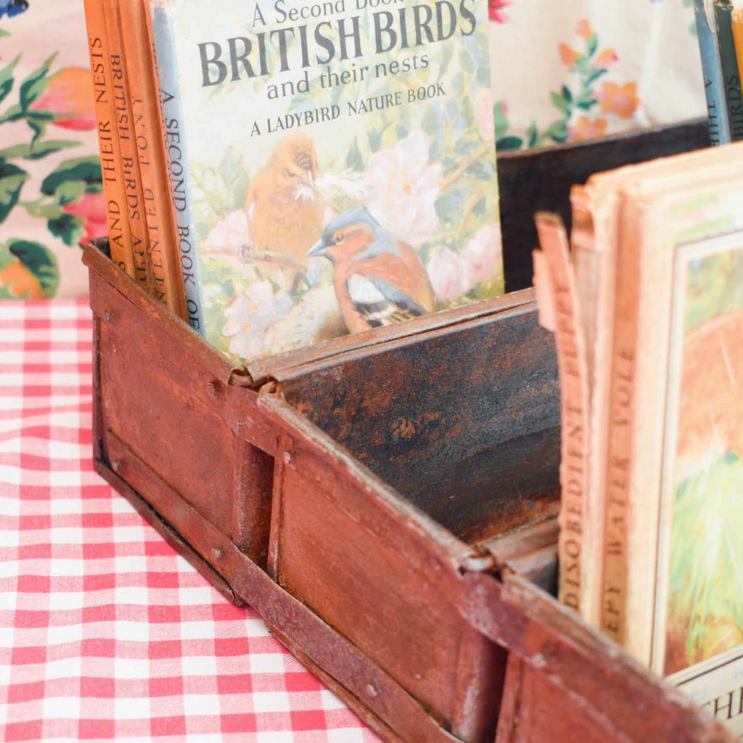Vintage Metal Bread / Loaf Tin - Ideal Shelf / Storage - Rustic