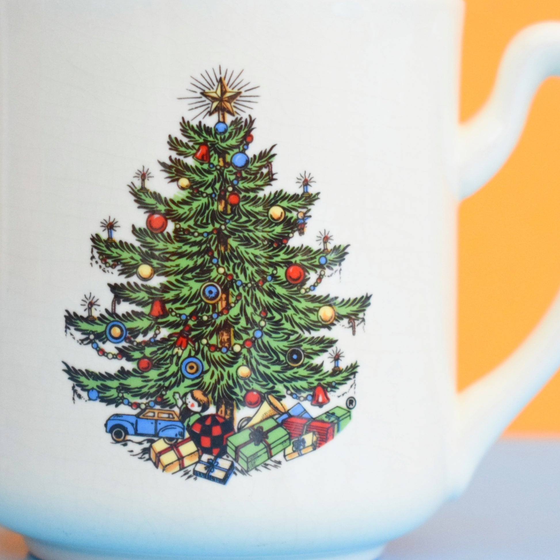 Vintage 1980s Christmas Tree Mug - Cuthbertson by Pineapple Retro