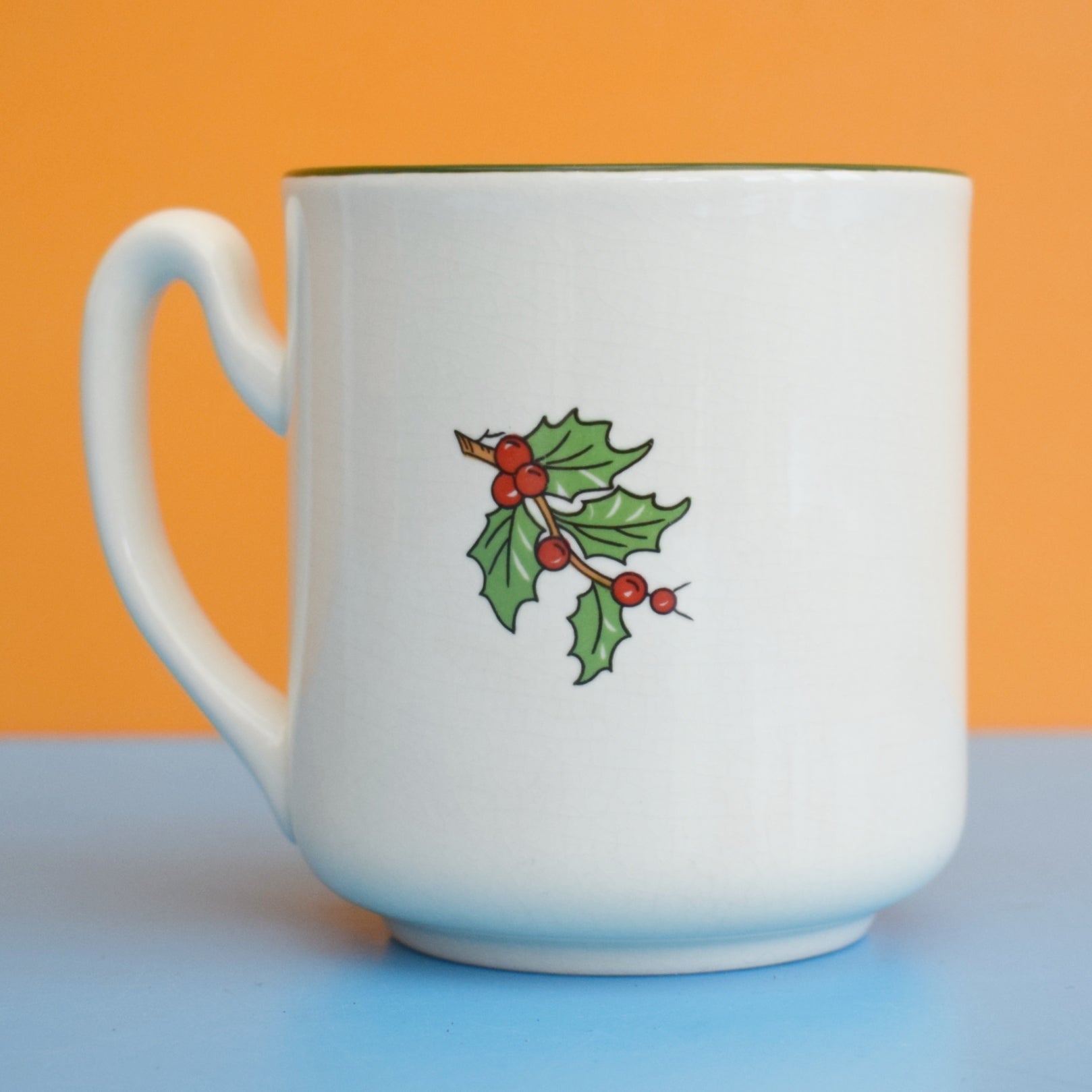 Vintage 1980s Christmas Tree Mug - Cuthbertson by Pineapple Retro