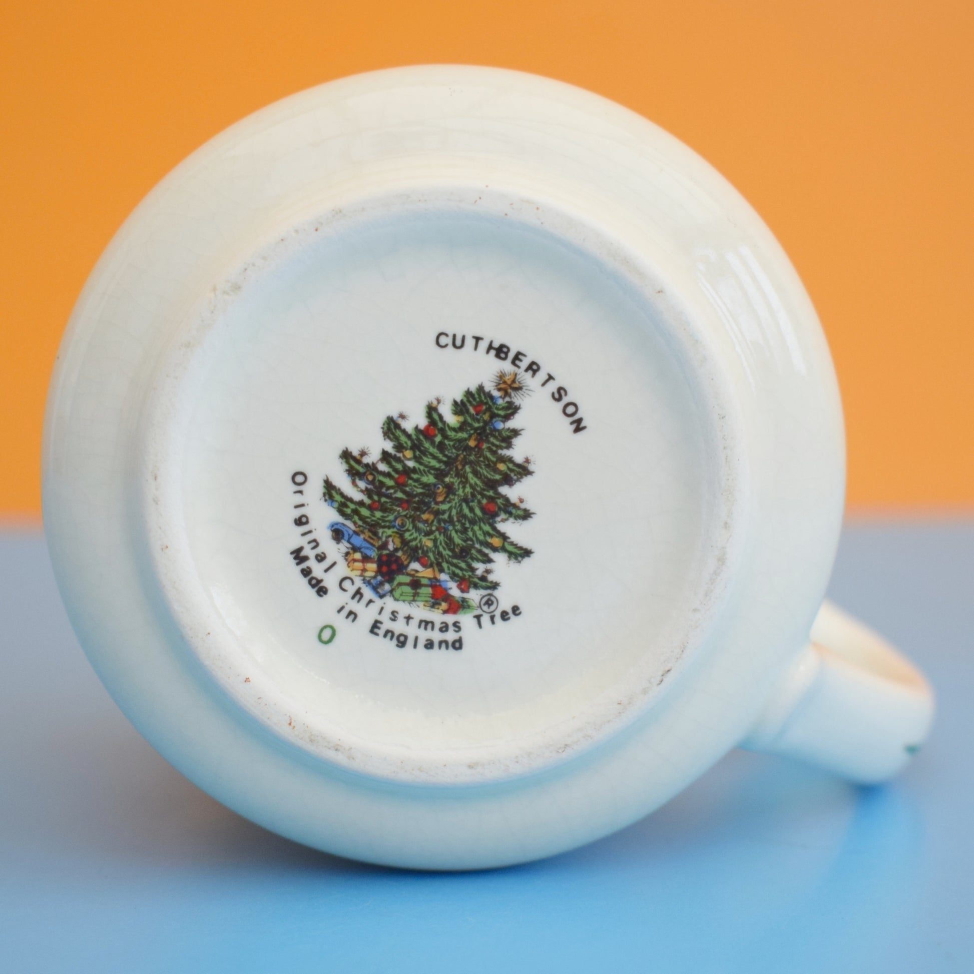 Vintage 1980s Christmas Tree Mug - Cuthbertson by Pineapple Retro