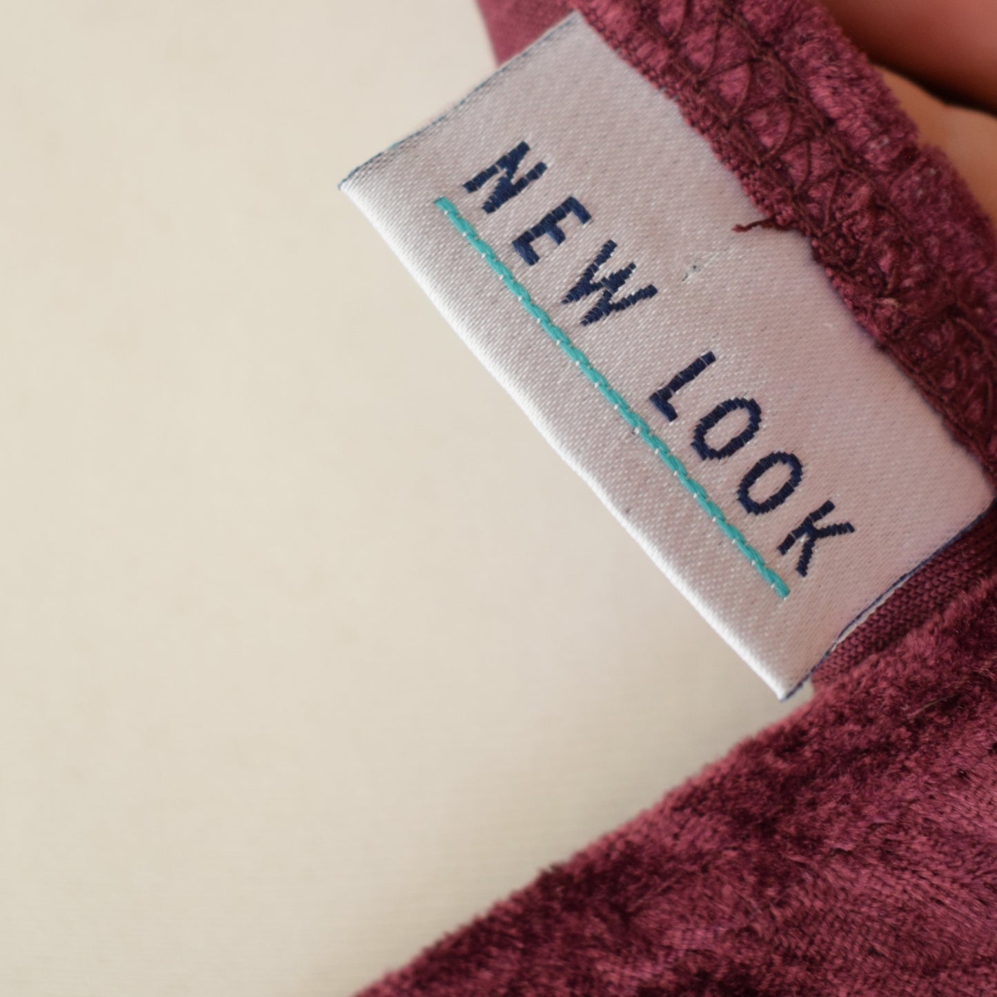 Vintage 1990s Purple Velour Dress - New Look - Size 14-16