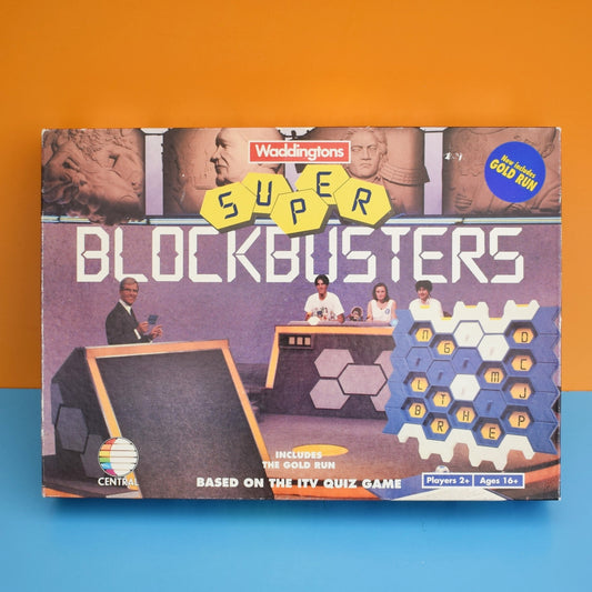 Vintage 1990s Board Game - Blockbusters- Complete