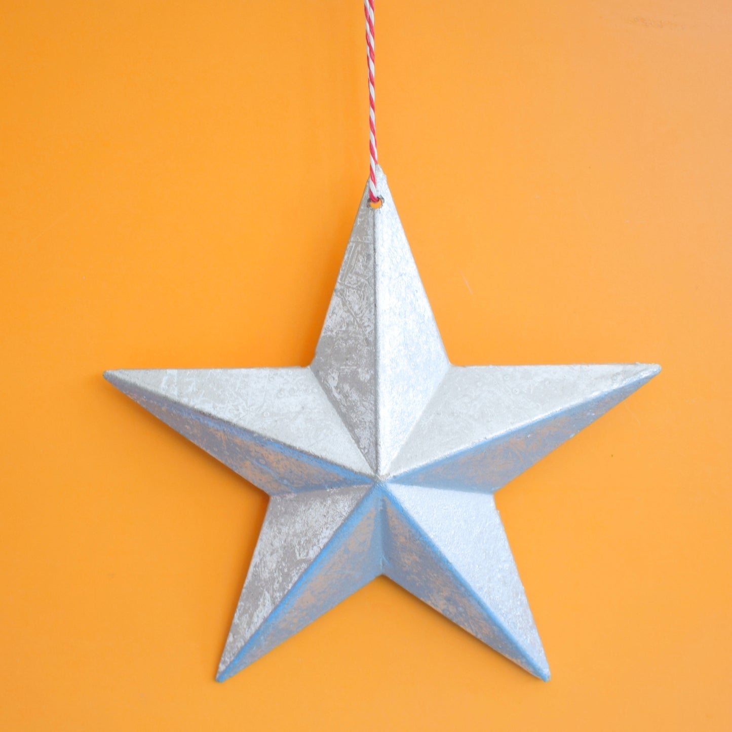 Vintage Christmas Star Topper - Silver