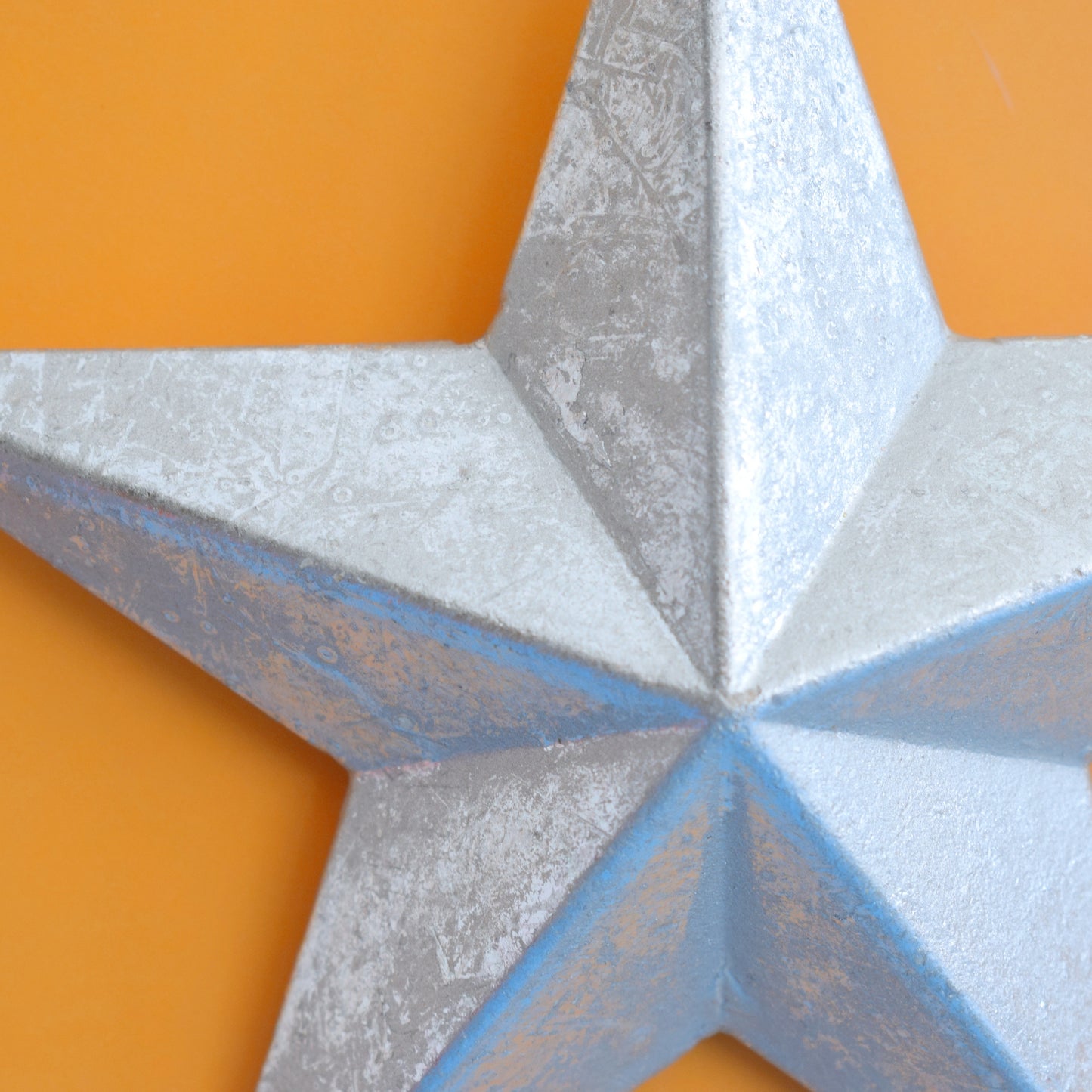 Vintage Christmas Star Topper - Silver