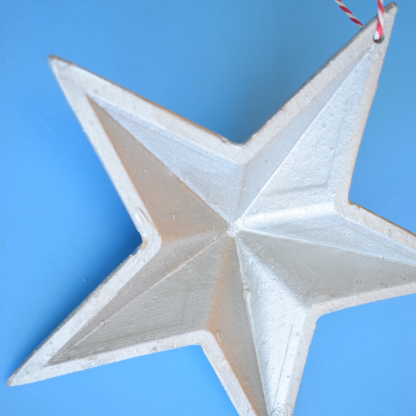 Vintage Christmas Star Topper - Silver