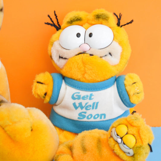 Vintage 1980s Garfield Plush- I'm Not Fat...