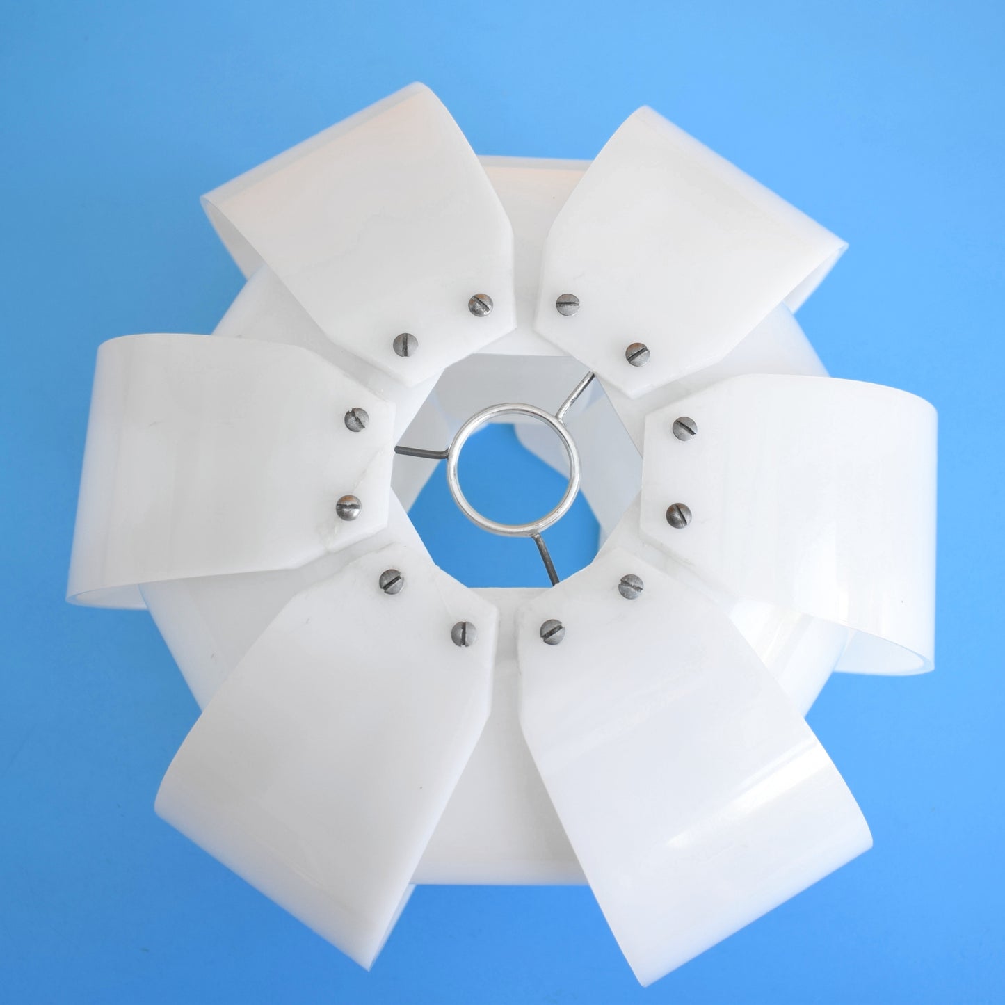 Vintage 1960s Perspex Lotus Light Shades - White (3 Available)