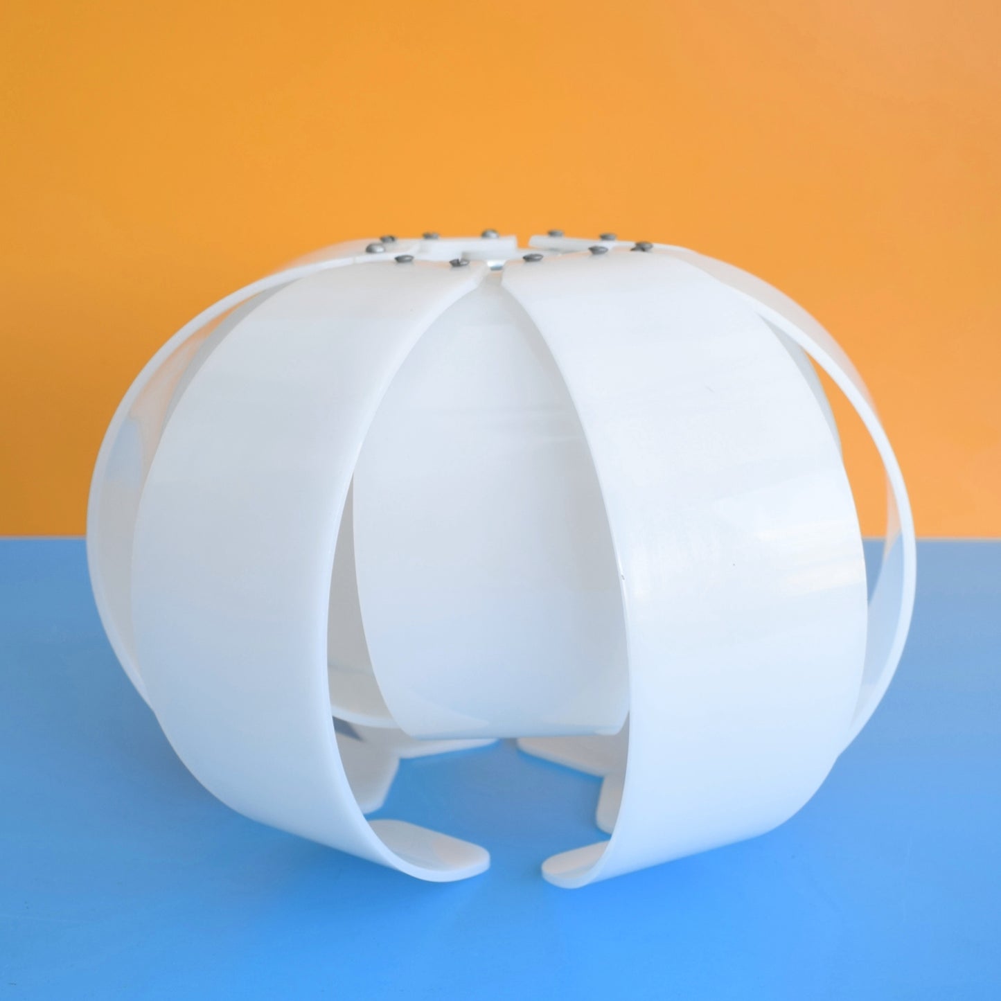 Vintage 1960s Perspex Lotus Light Shades - White (3 Available)