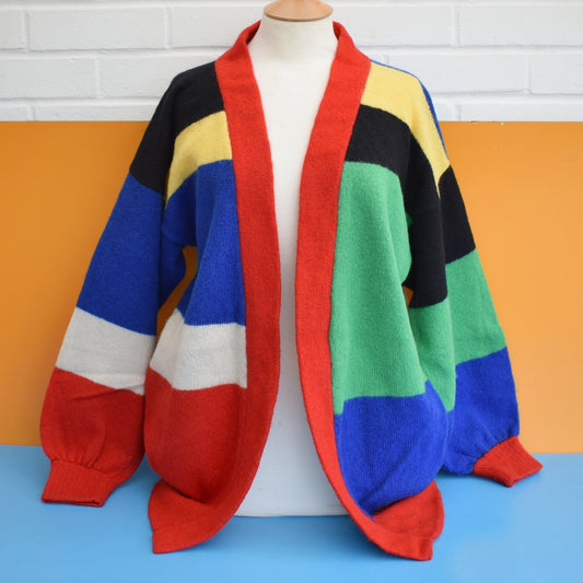 Vintage 1980s Cardigan - 100% Shetland Wool