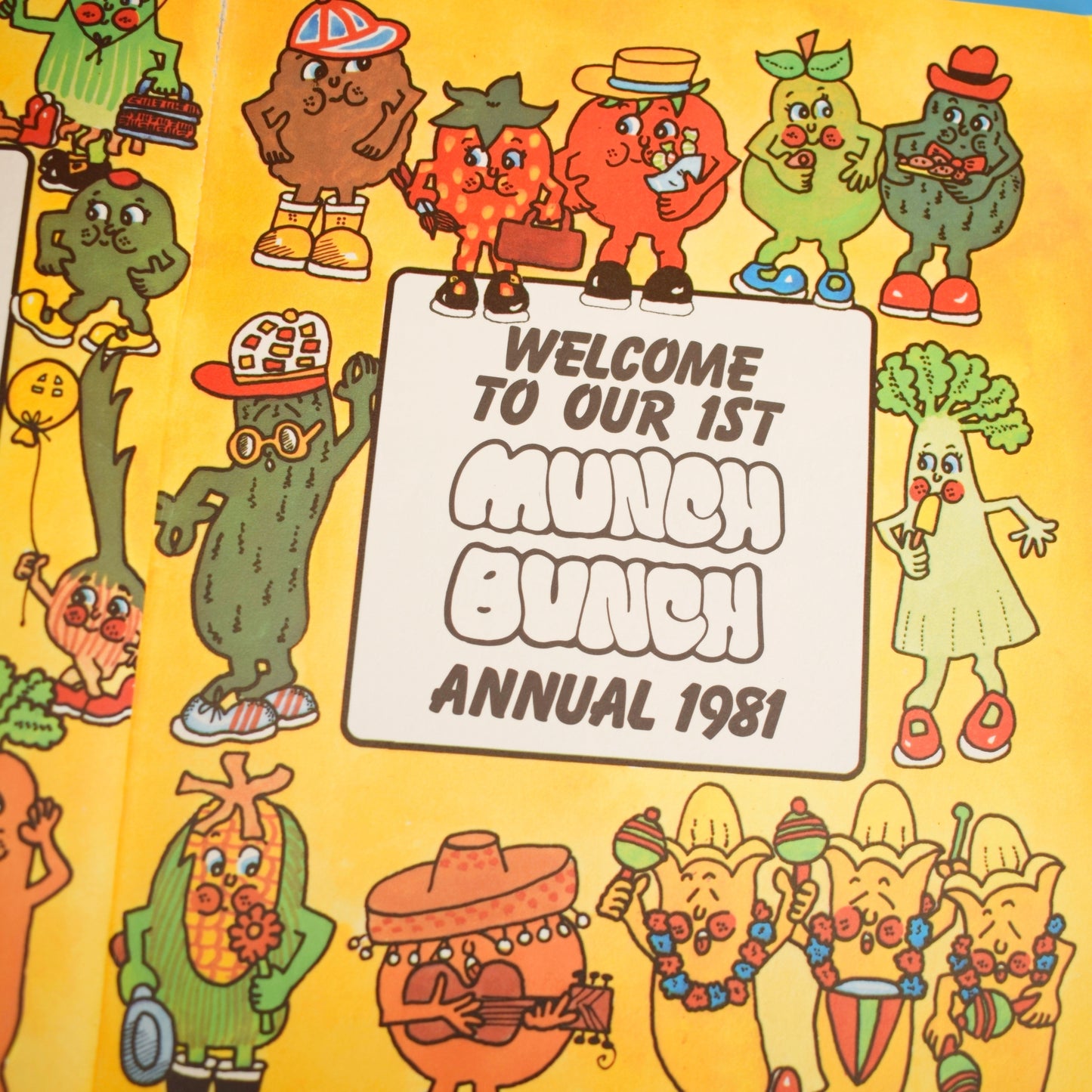 Vintage 1980s Munch Bunch Annual by Pineapple Retro