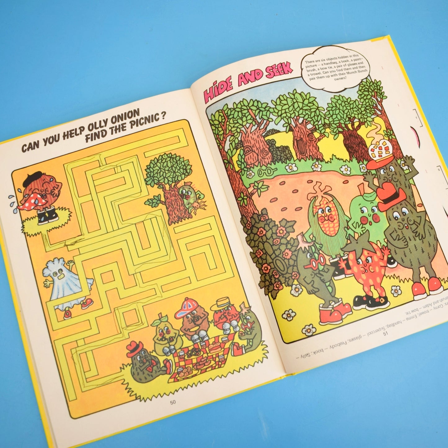 Vintage 1980s Munch Bunch Annual by Pineapple Retro