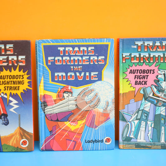 Vintage 1980s Ladybird Books - Transformers by Pineapple Retro