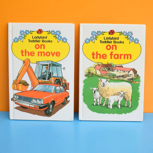 Vintage 1980s Ladybird Books - Toddler Books x2 by Pineapple Retro
