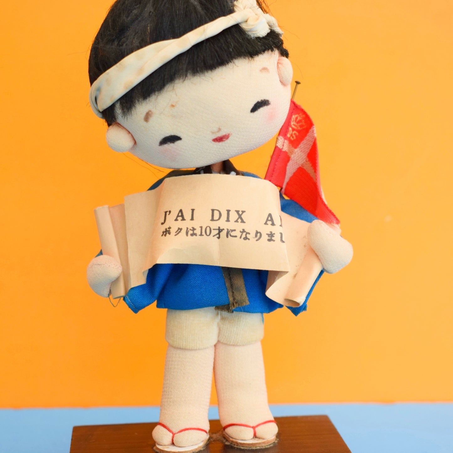 Vintage 1960s Air France Tokyo 10 Year Celebration Figure