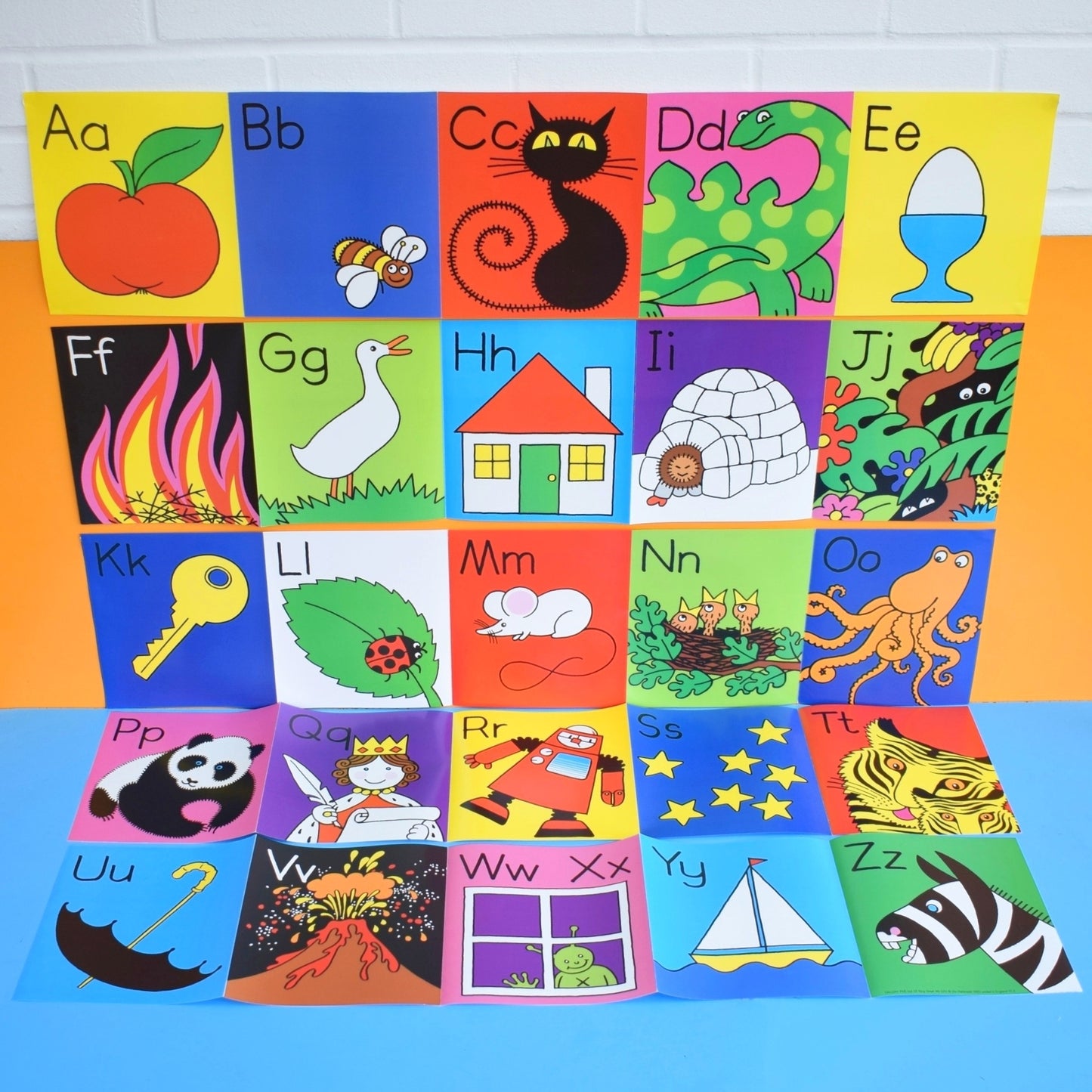 Vintage 2000s Nursery Frieze Jan Pienkoswki Re-Issue