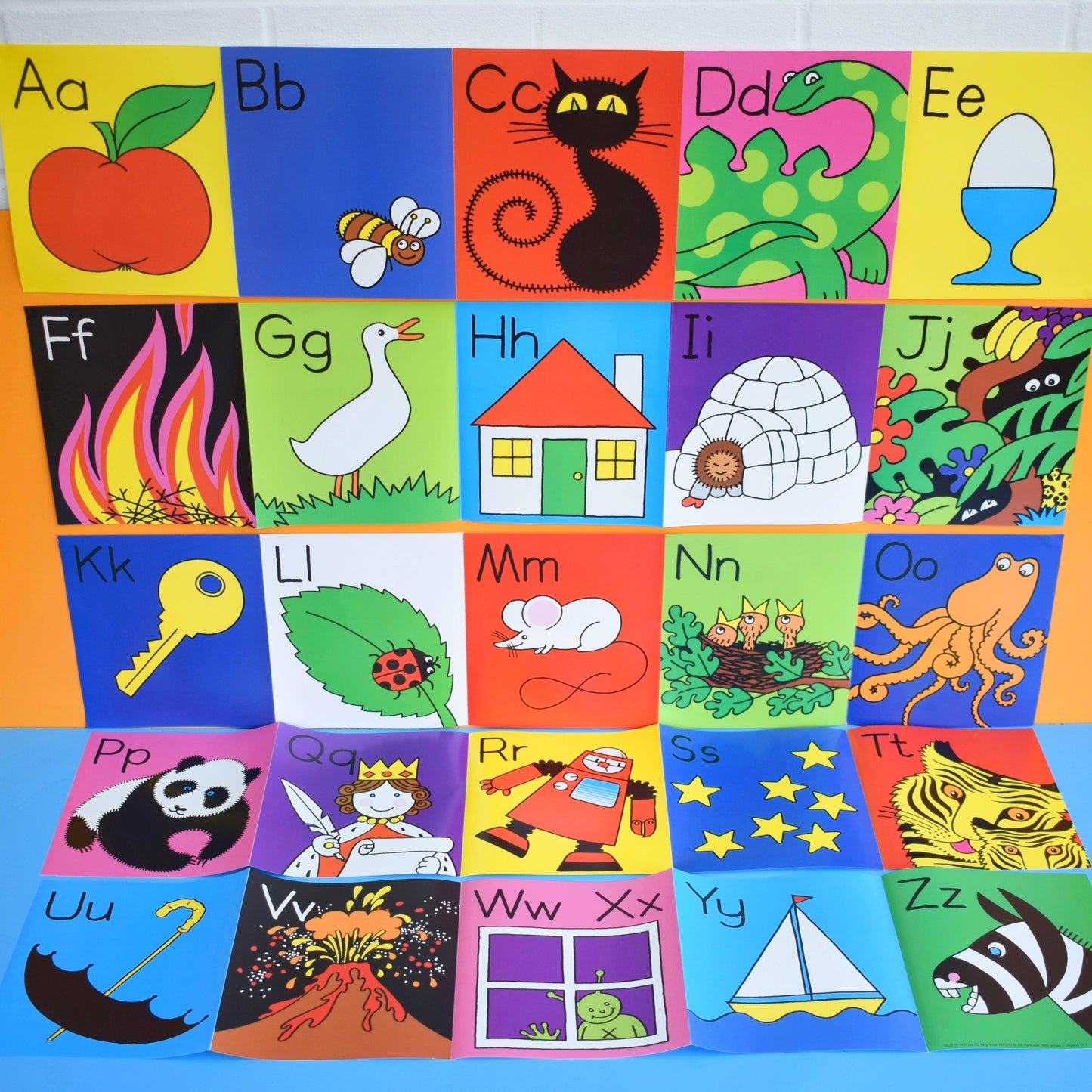 Vintage 2000s Nursery Frieze Jan Pienkoswki Re-Issue