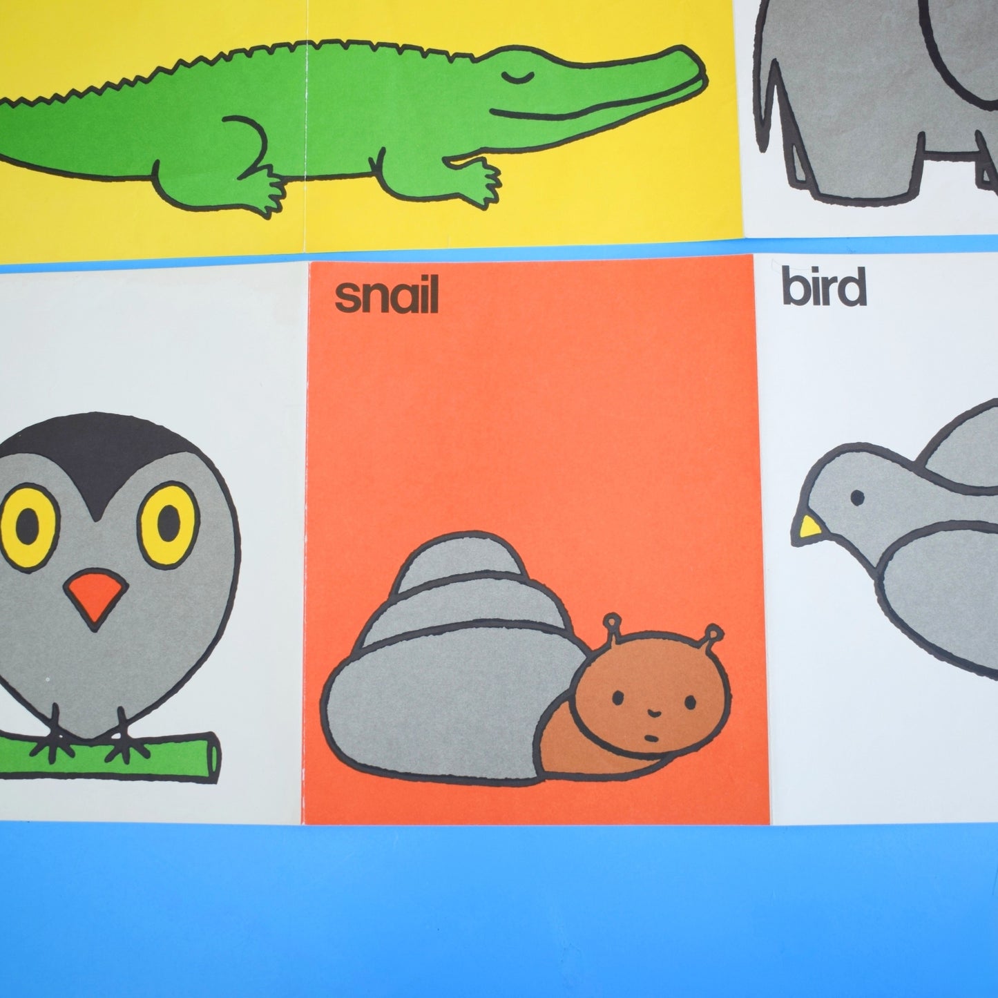 Vintage 1970s Animal Frieze - Dick Bruna - Miffy