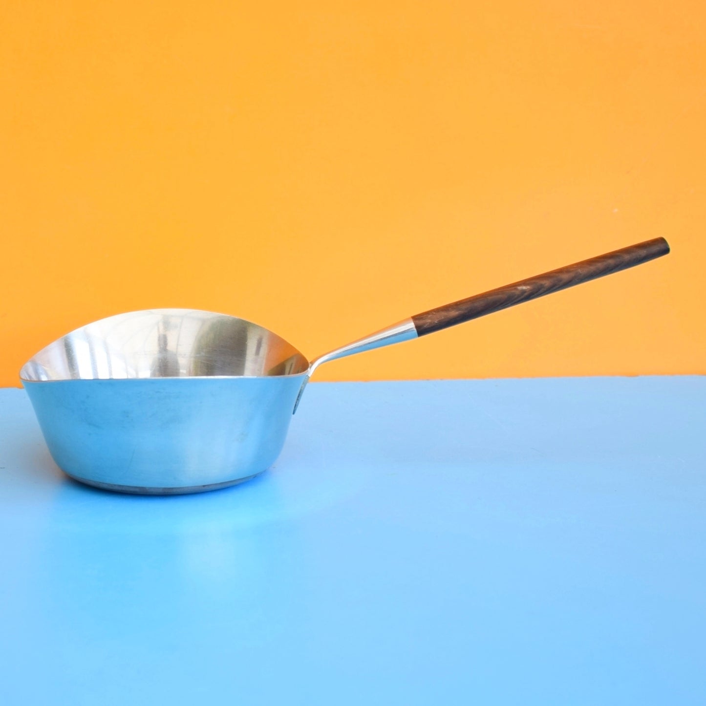 Vintage 1960s Stainless Steel / Rosewood Bits - Scandinavian.