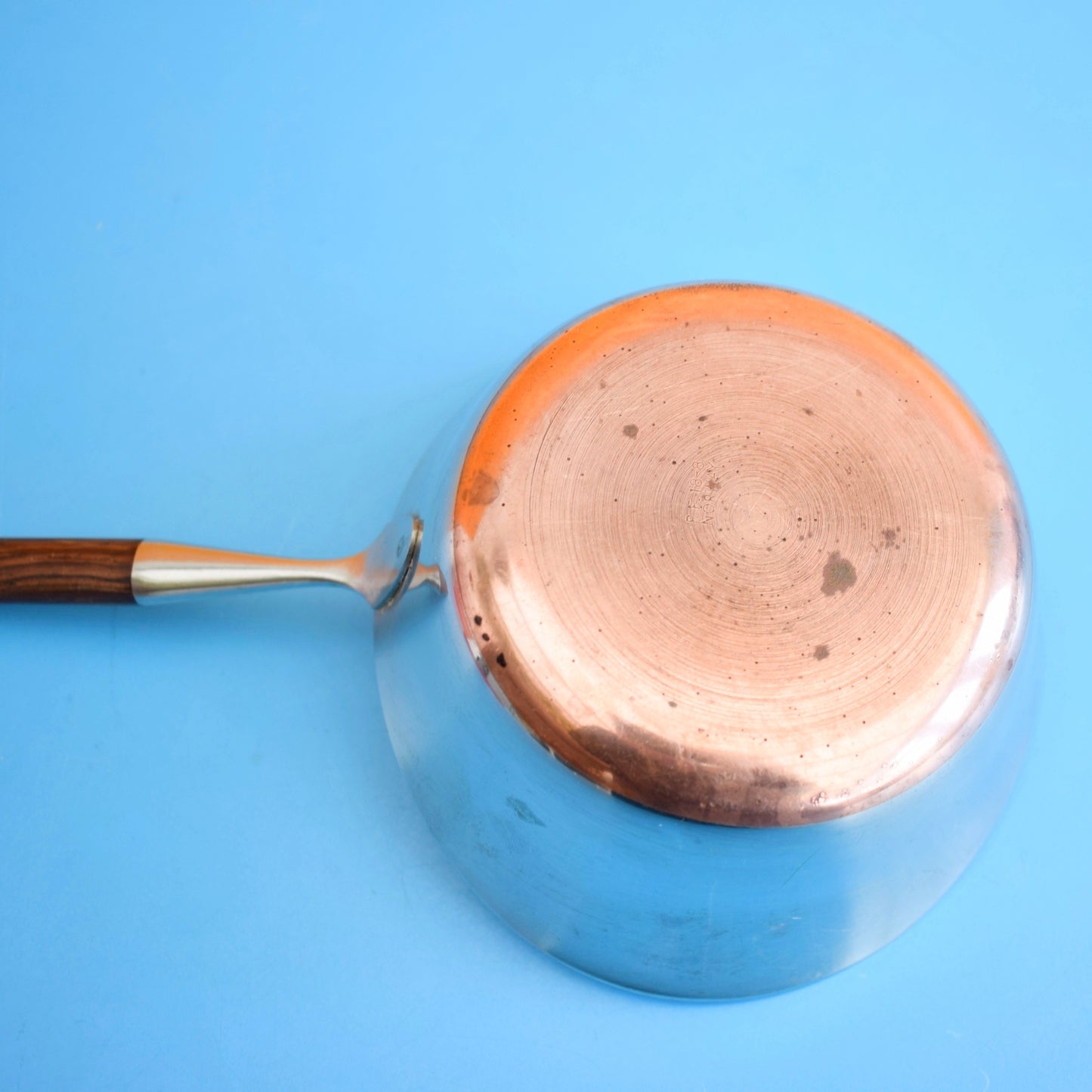 Vintage 1960s Stainless Steel / Rosewood Bits - Scandinavian.