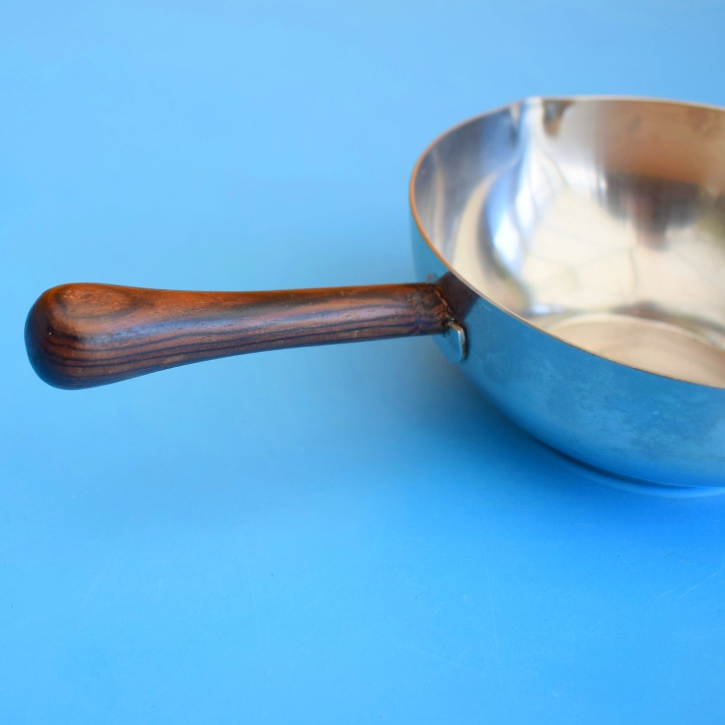 Vintage 1960s Stainless Steel / Rosewood Bits - Scandinavian.